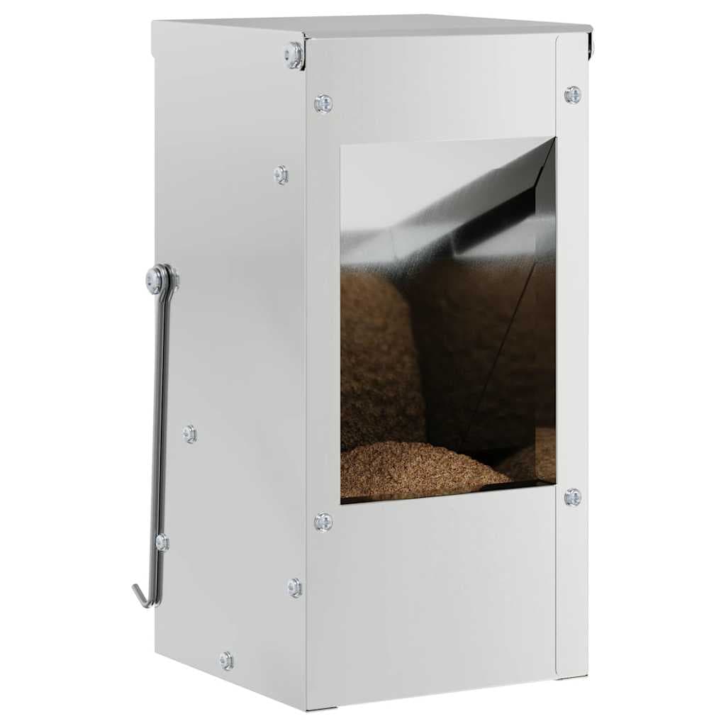 Mangiatore per conigli Argento 12,5 x 12,5 x 25 cm 1,5 kg — miniatura 3 di 11