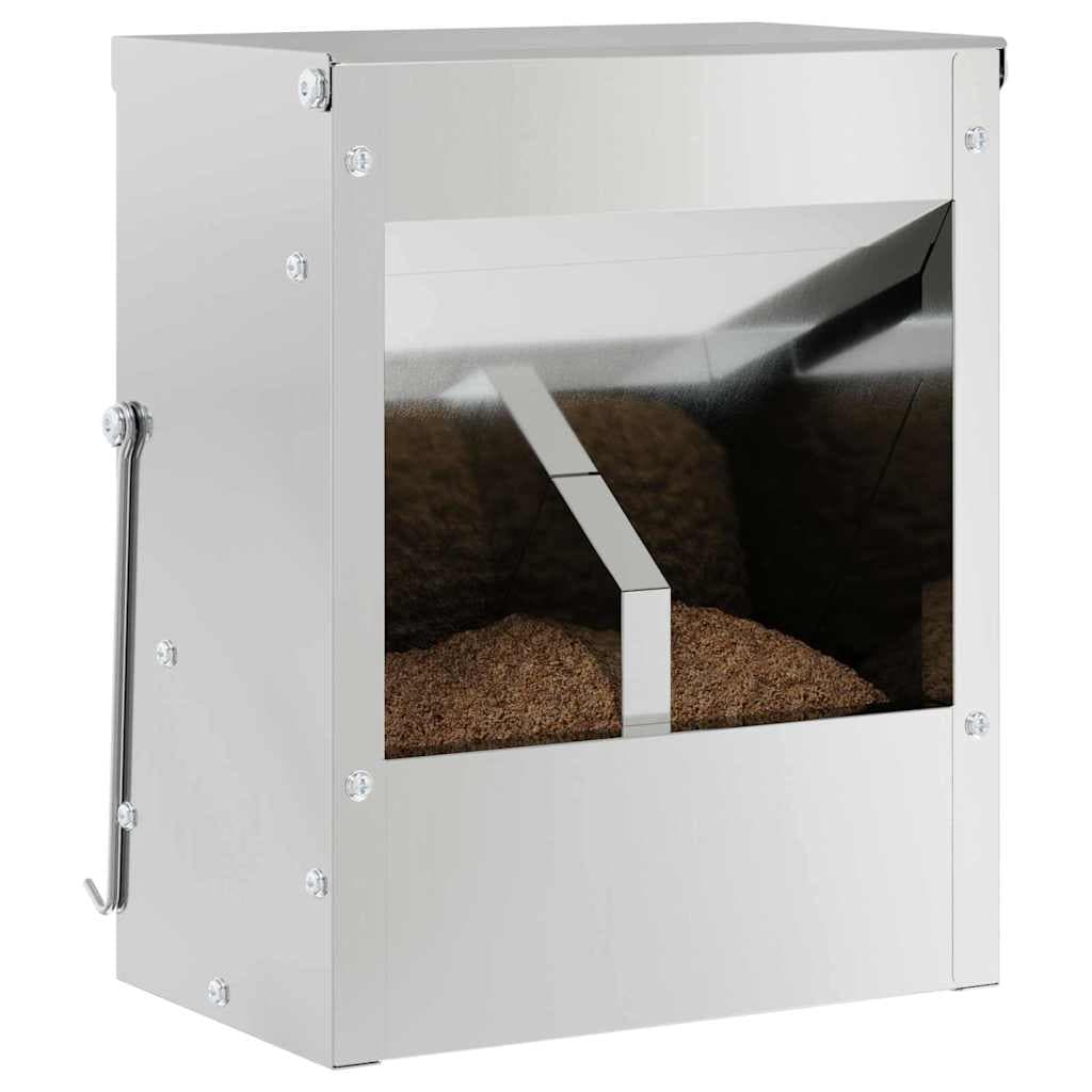 Mangiatore per conigli Argento 20 x 12,5 x 25 cm 3 kg — miniatura 3 di 12