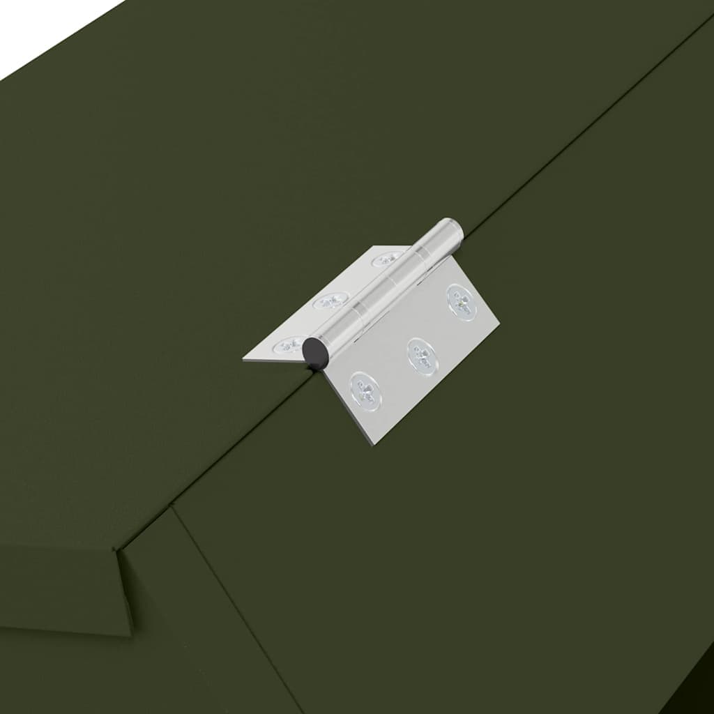 Mangiatore per conigli Verde Oliva 64,5 x 25,5 x 45,5 cm 6 kg — miniatura 9 di 11