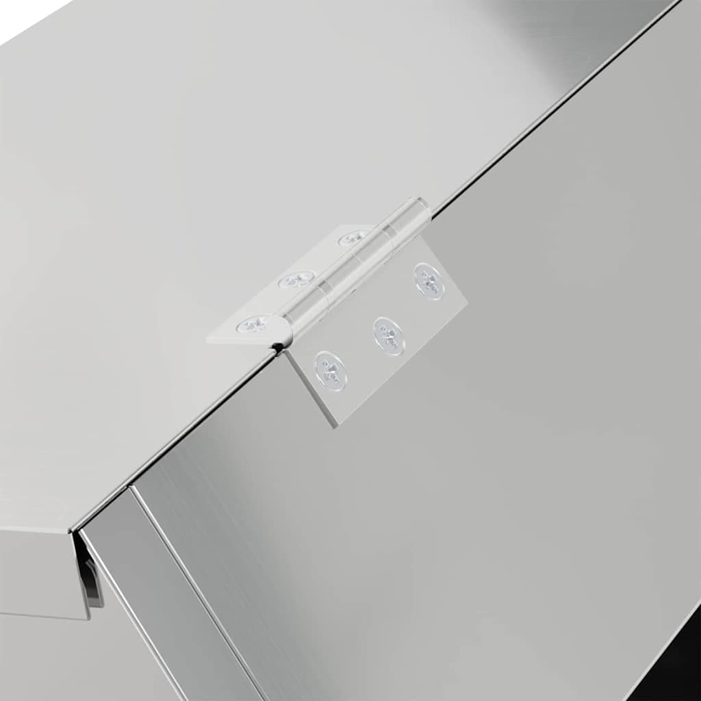 Mangiatore per conigli Argento 64,5 x 25,5 x 45,5 cm 6 kg — miniatura 9 di 12
