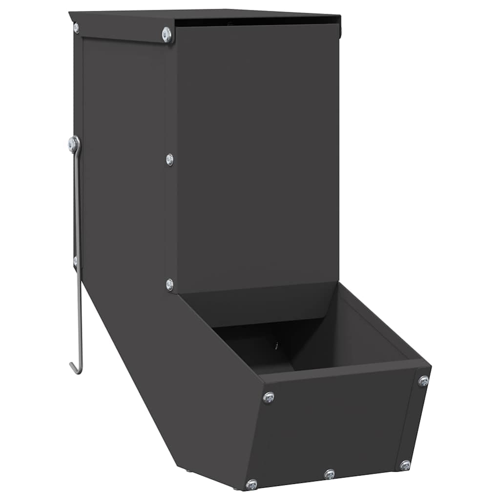 Mangiatore per conigli Nero 12,5 x 26 x 28,5 cm 1 kg — miniatura 2 di 10