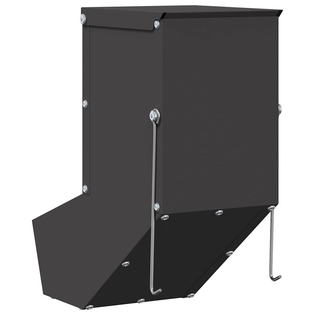 Mangiatore per conigli Nero 12,5 x 26 x 28,5 cm 1 kg — miniatura 6 di 10