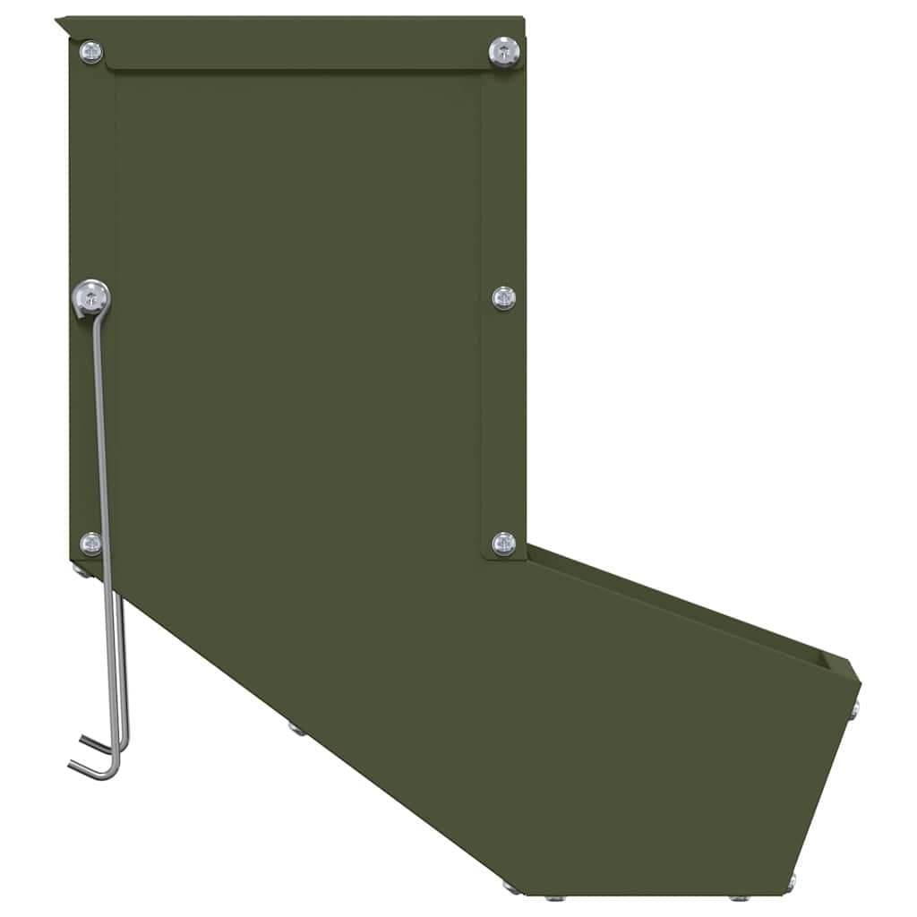 Mangiatore per conigli Verde Oliva 12,5 x 26 x 28,5 cm 1 kg — miniatura 5 di 10