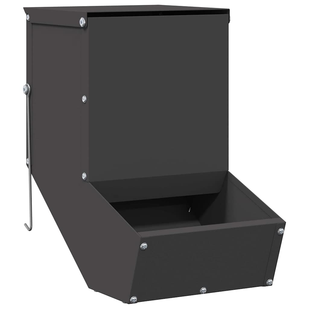 Mangiatore per conigli Nero 17,5 x 26 x 28,5 cm 1,5 kg — miniatura 2 di 10