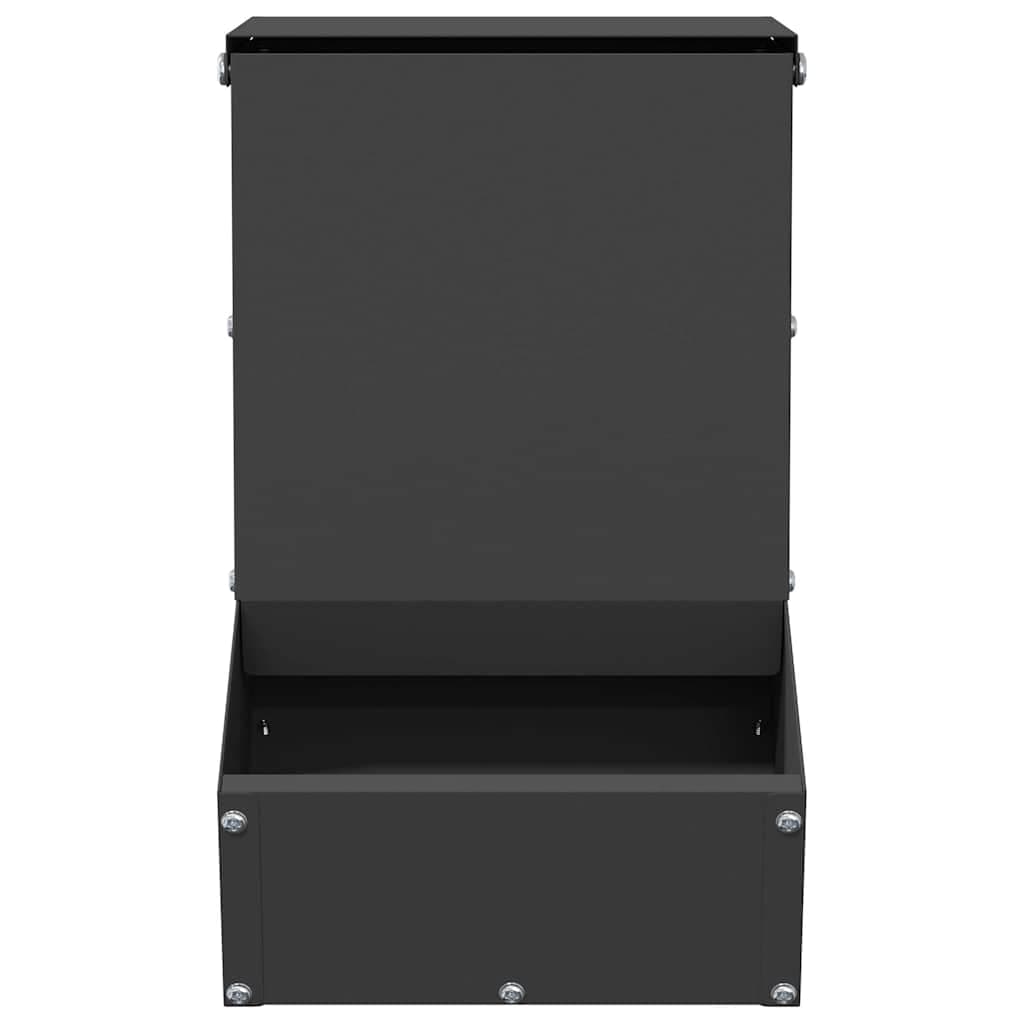 Mangiatore per conigli Nero 17,5 x 26 x 28,5 cm 1,5 kg — miniatura 4 di 10