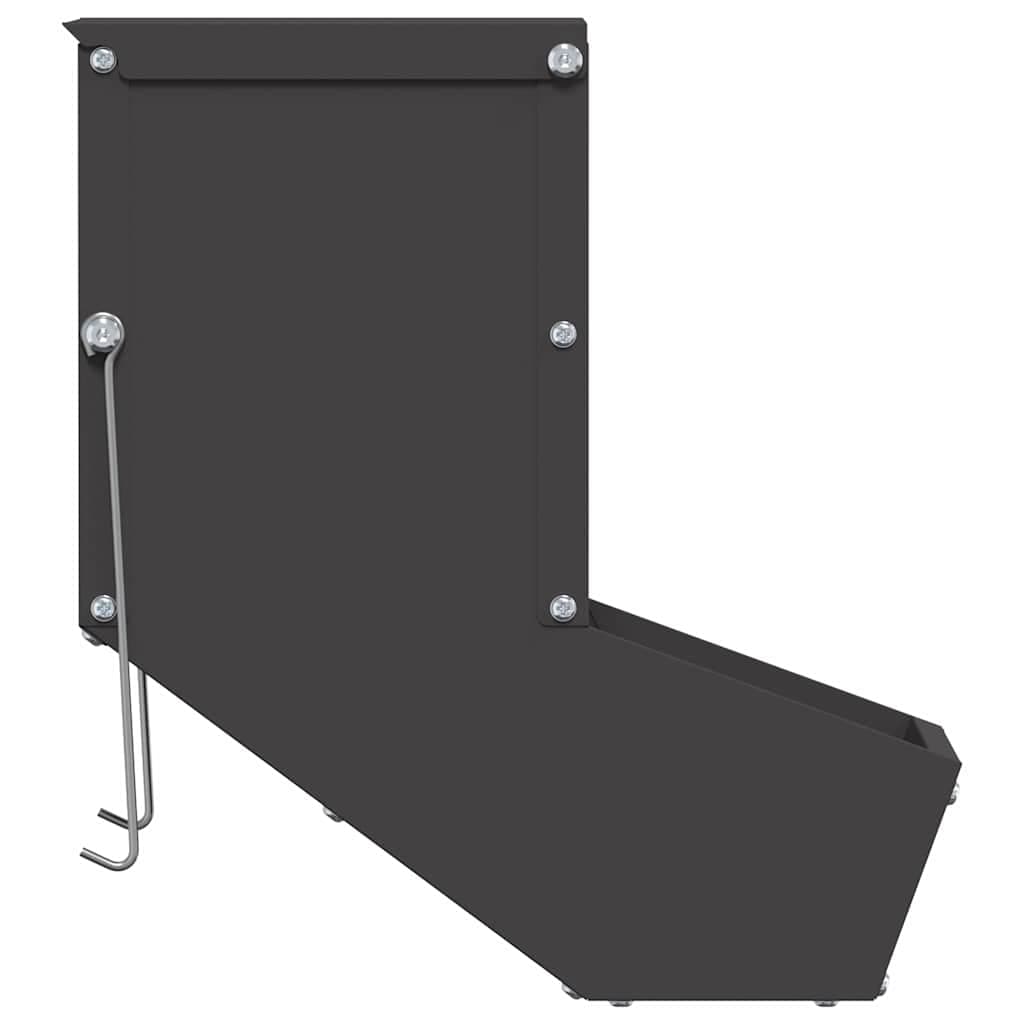 Mangiatore per conigli Nero 17,5 x 26 x 28,5 cm 1,5 kg — miniatura 5 di 10