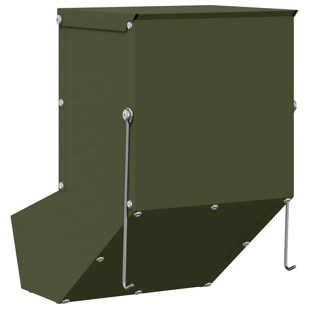 Mangiatore per conigli Verde oliva 17,5 x 26 x 28,5 cm 1,5 kg — miniatura 6 di 10