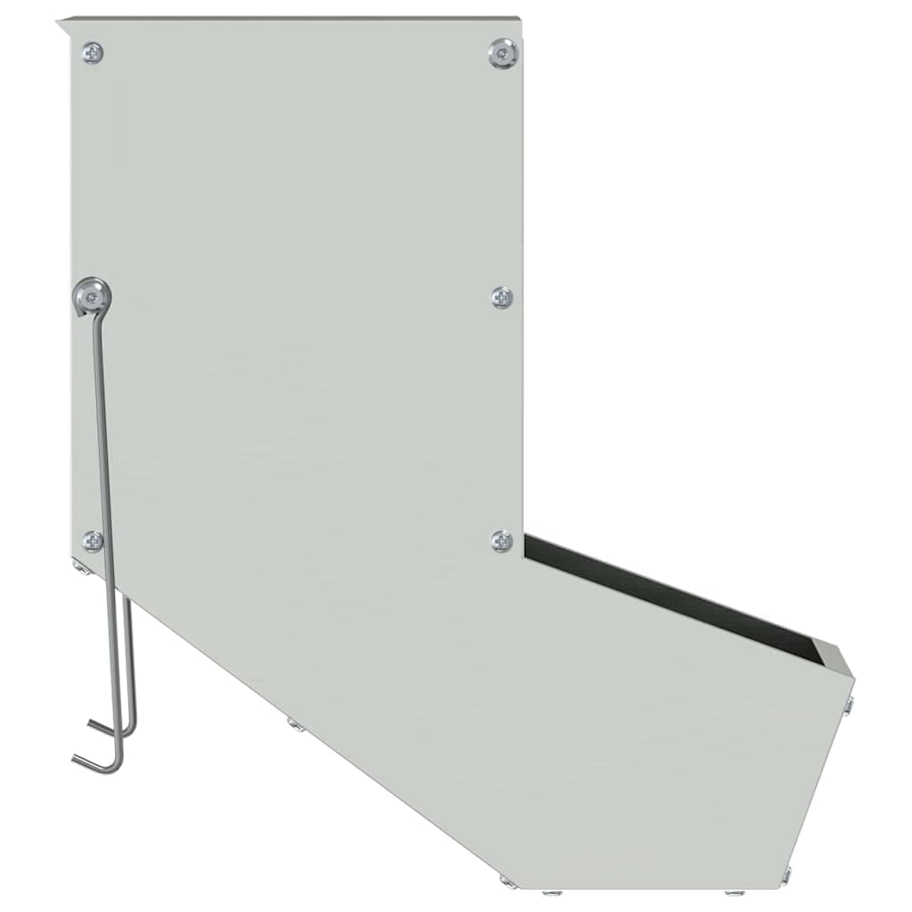Mangiatore per conigli Argento 17,5 x 26 x 28,5 cm 1,5 kg — miniatura 5 di 11