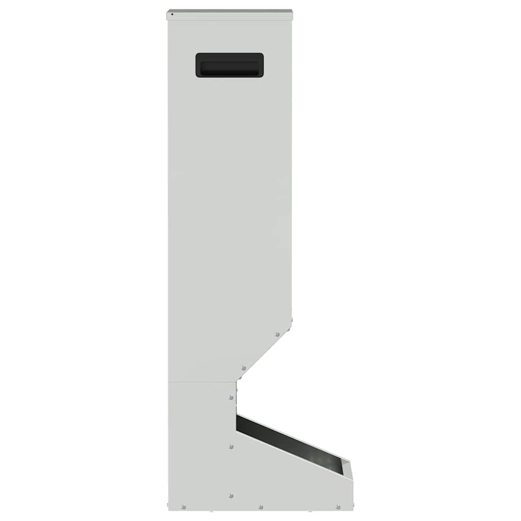 Mangiatore per cervi Argento 28 x 30 x 80 cm 3 kg — foto 6 di 12