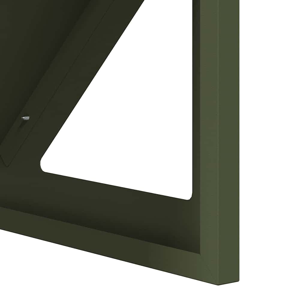 Abbeveratoio per bestiame Verde Oliva 108 x 50 x 28 cm 10 kg — foto 7 di 10