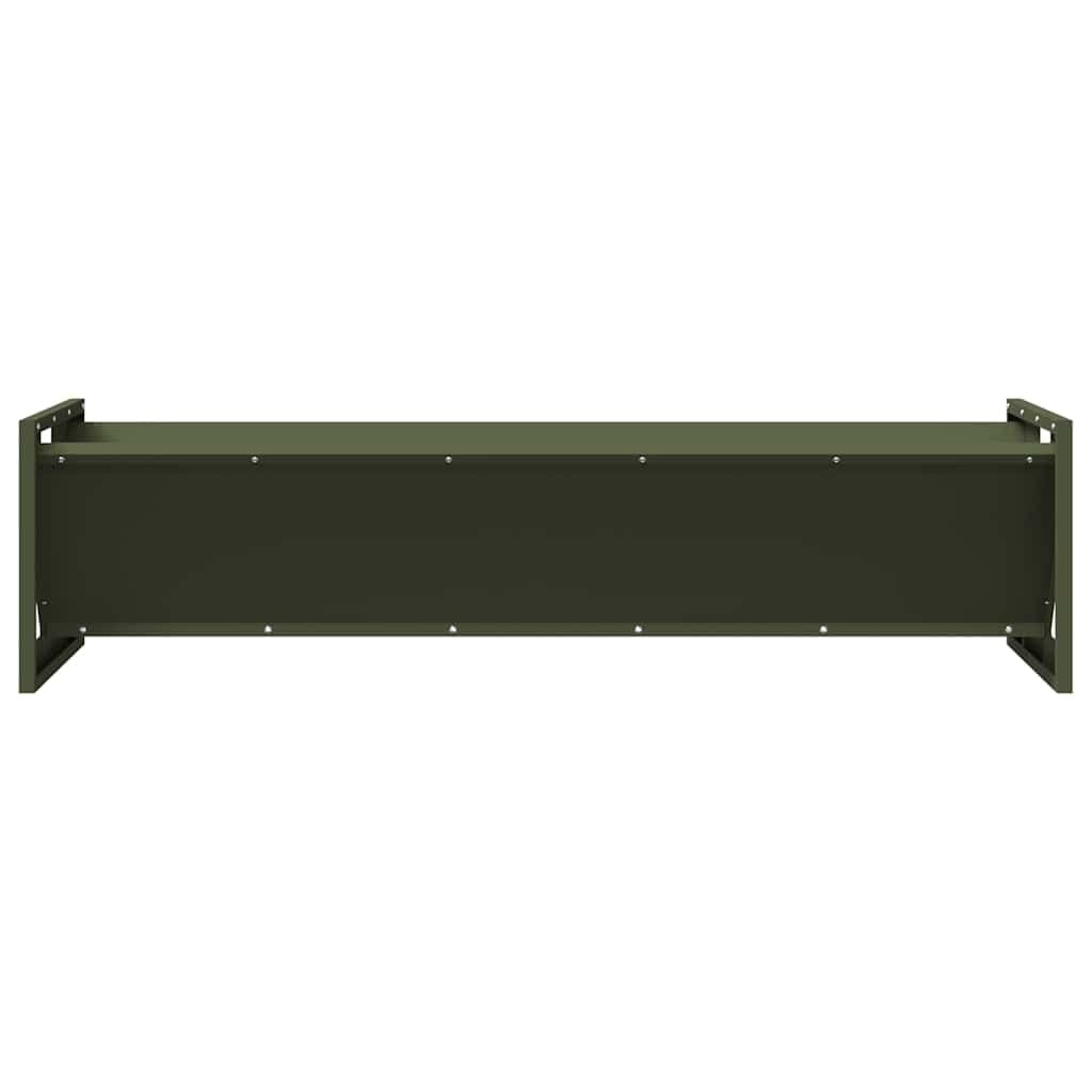 Abbeveratoio per bestiame Verde Oliva 108 x 50 x 28 cm 10 kg — foto 5 di 10