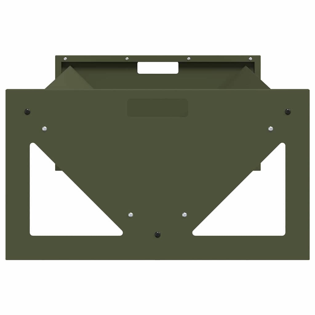 Abbeveratoio per bestiame Verde Oliva 108 x 50 x 28 cm 10 kg — foto 6 di 10