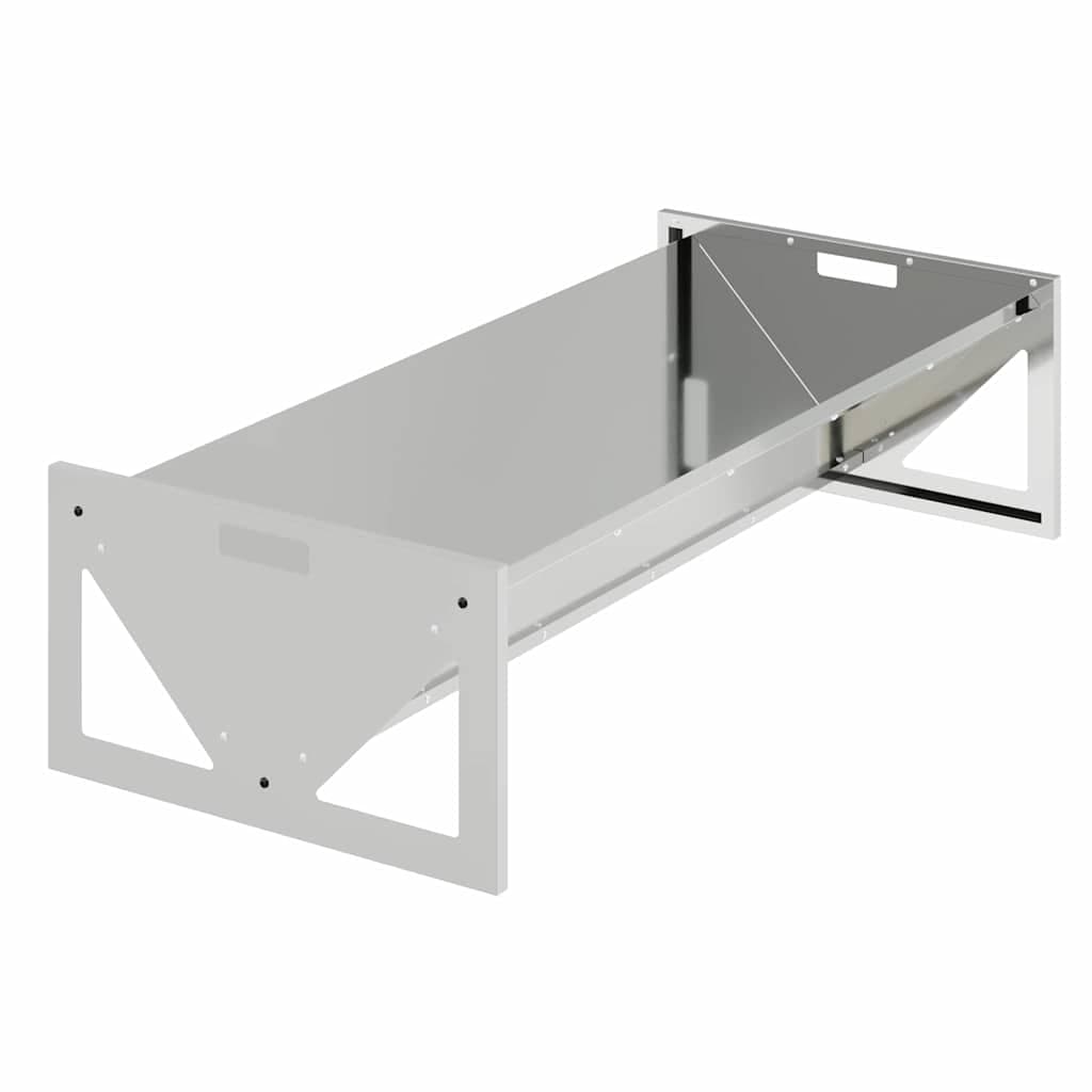 Abbeveratoio per bestiame Argento 108 x 50 x 28 cm 10 kg — foto 2 di 10