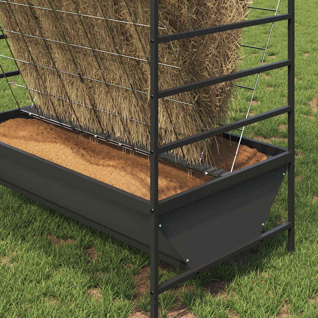 Mangiatore per Bestiame Nero 100 x 60 x 90 cm 15 kg — foto 4 di 10