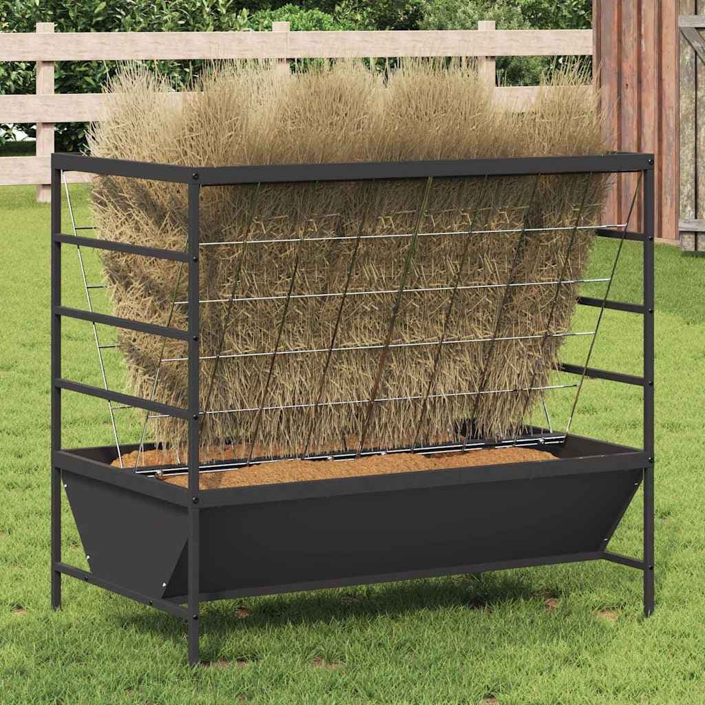 Mangiatore per Bestiame Nero 100 x 60 x 90 cm 15 kg — foto 1 di 10
