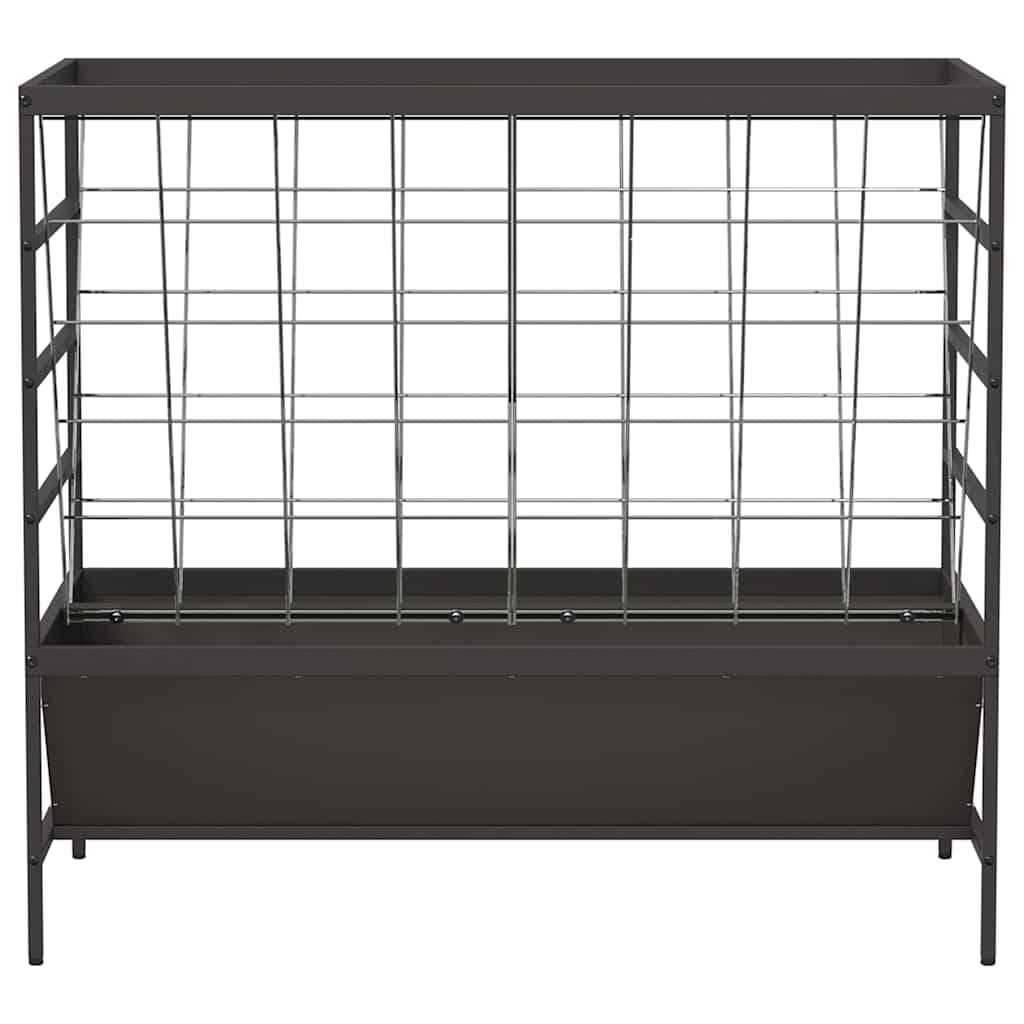 Mangiatore per Bestiame Nero 100 x 60 x 90 cm 15 kg — foto 5 di 10