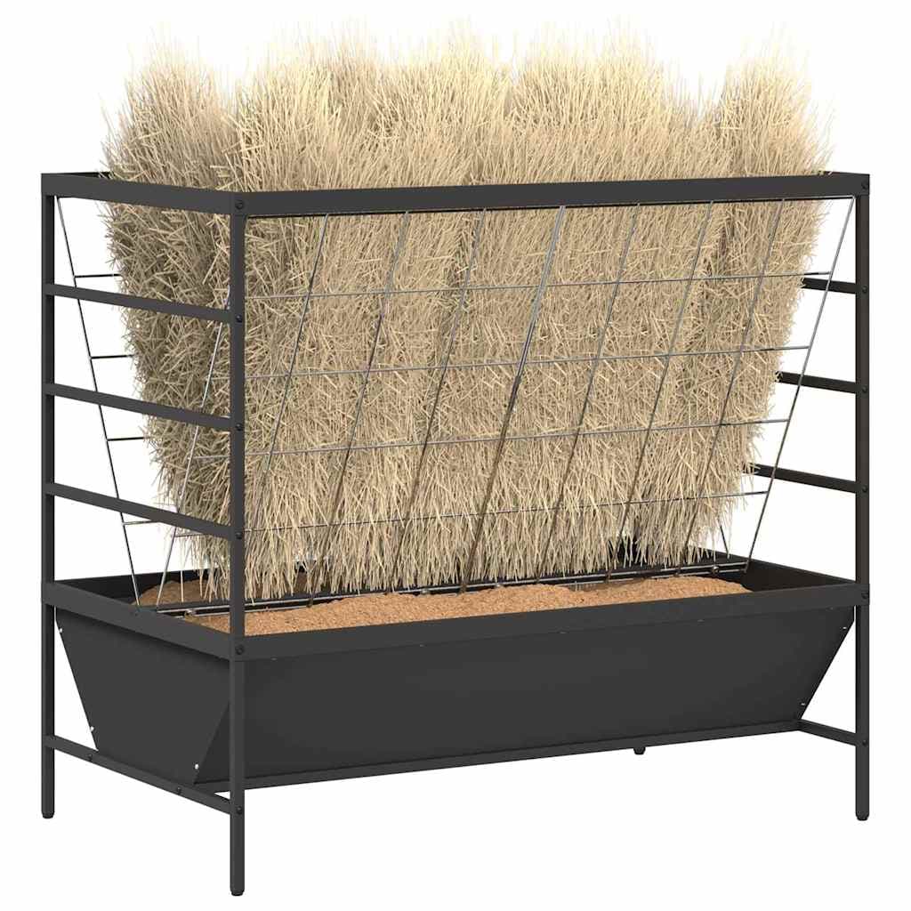 Mangiatore per Bestiame Nero 100 x 60 x 90 cm 15 kg — foto 3 di 10