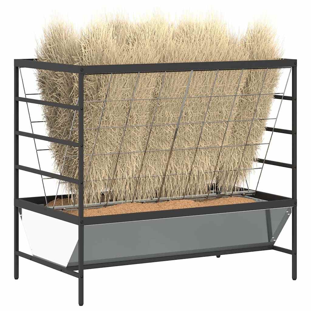 Mangiatore per Bestiame Argento 100 x 60 x 90 cm 15 kg — foto 3 di 11