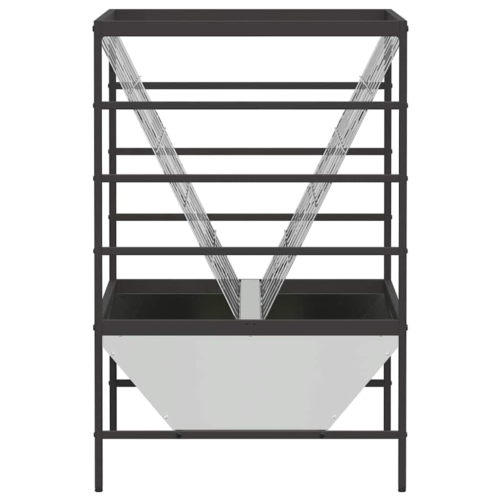 Mangiatore per Bestiame Argento 100 x 60 x 90 cm 15 kg — foto 6 di 11