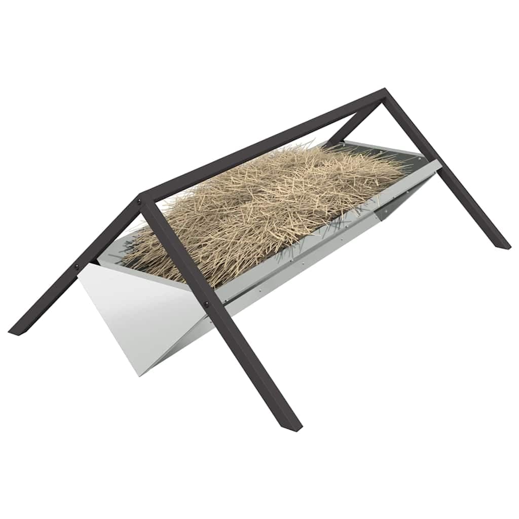 Abbeveratoio per bestiame Argento 111 x 76 x 38 cm 10 kg — foto 3 di 10