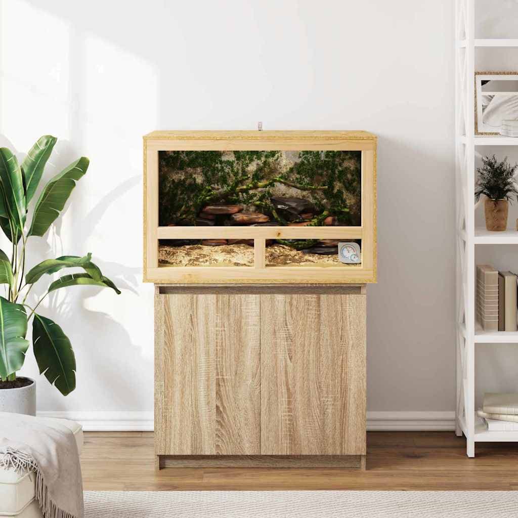 Terrario Marrone 80 x 50 x 50 cm OSB — miniatura 4 di 10