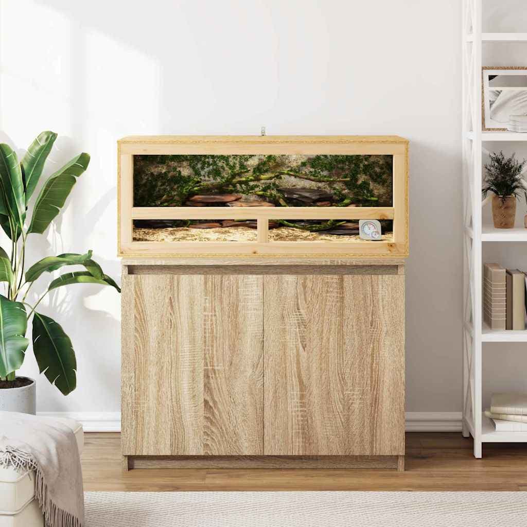 Terrario Marrone 100 x 40 x 40 cm OSB — miniatura 4 di 10