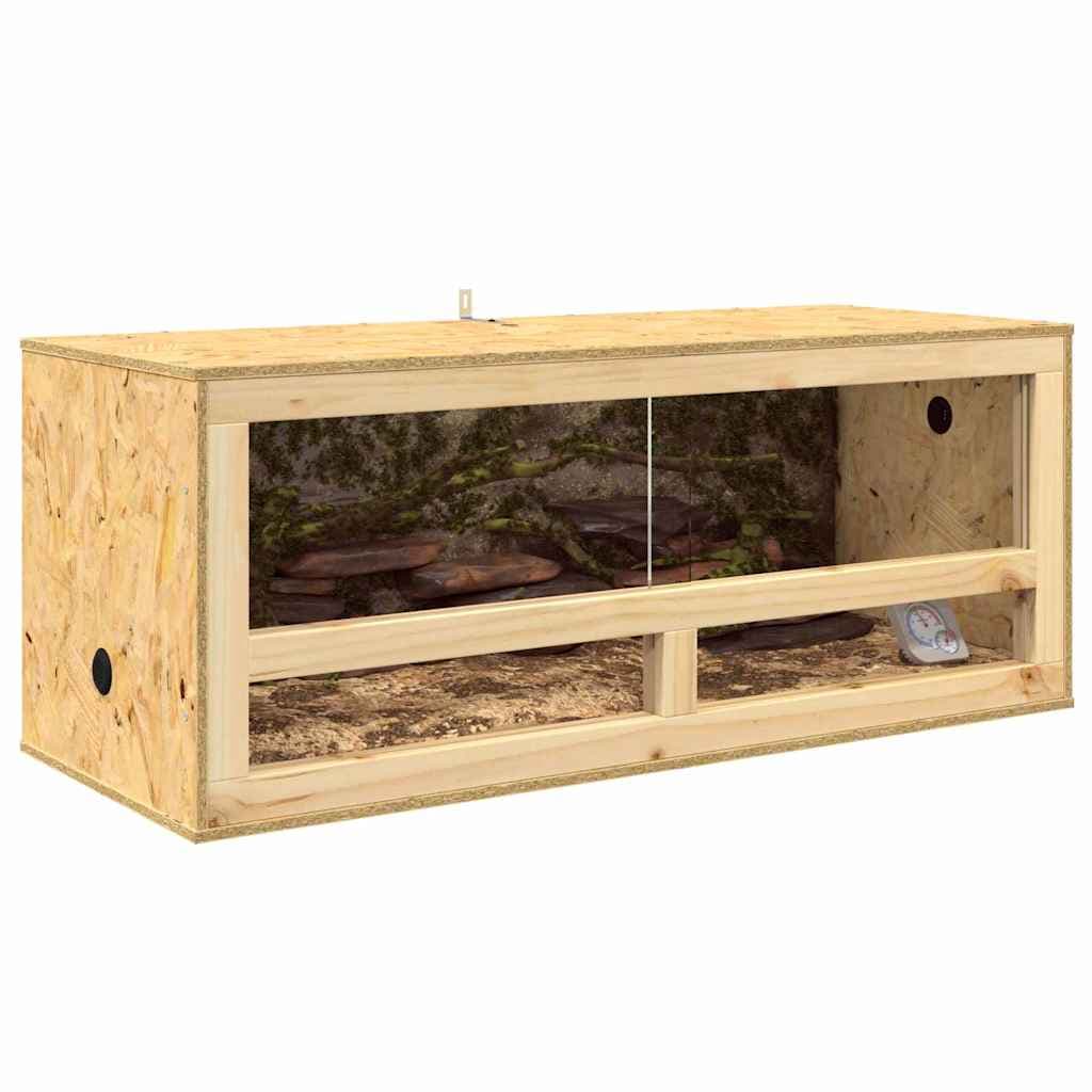 Terrario Marrone 100 x 40 x 40 cm OSB — miniatura 3 di 10
