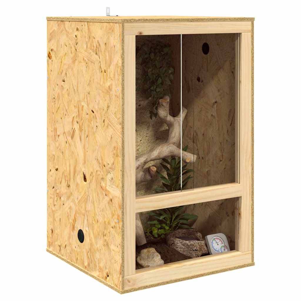 Terrario Marrone 50 x 50 x 80 cm OSB — miniatura 3 di 10
