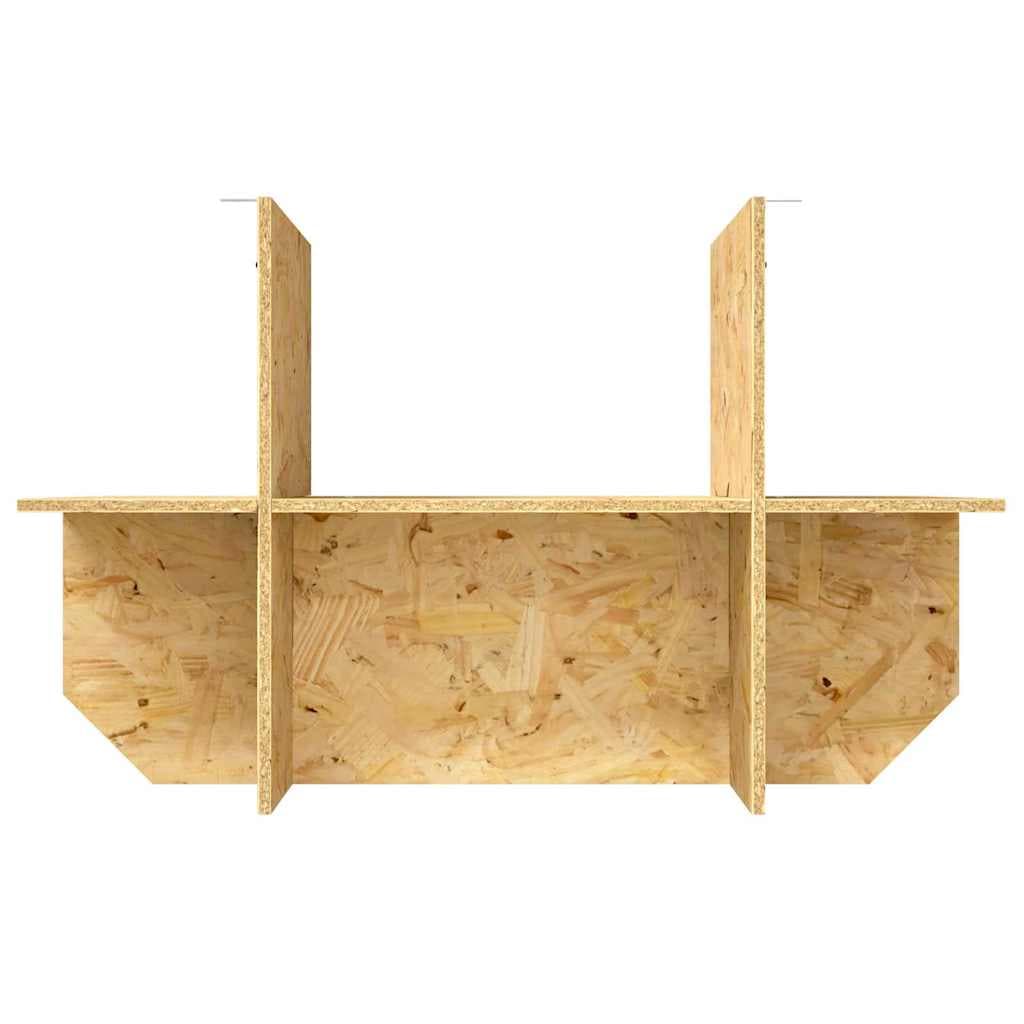 Base per Terrario Marrone 80 x 50 x 50 cm OSB — miniatura 8 di 10