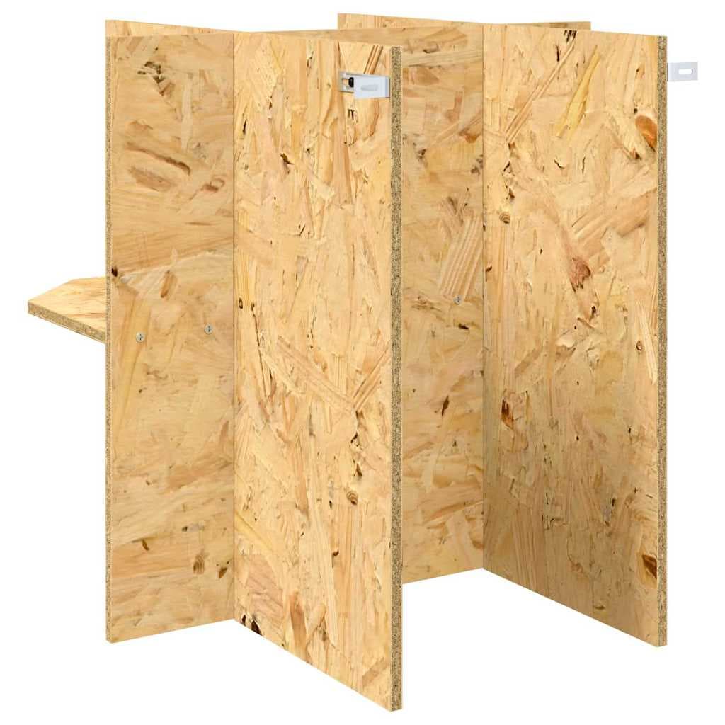 Base per Terrario Marrone 50 x 50 x 50 cm OSB — miniatura 7 di 10