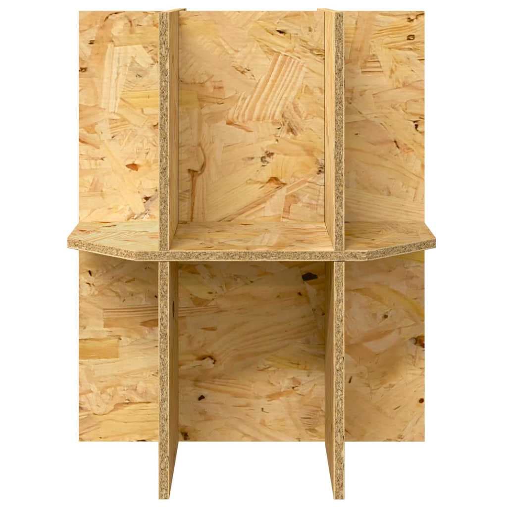 Base per Terrario con lo scaffale Marrone 40 x 40 x 50 cm OSB — miniatura 5 di 10