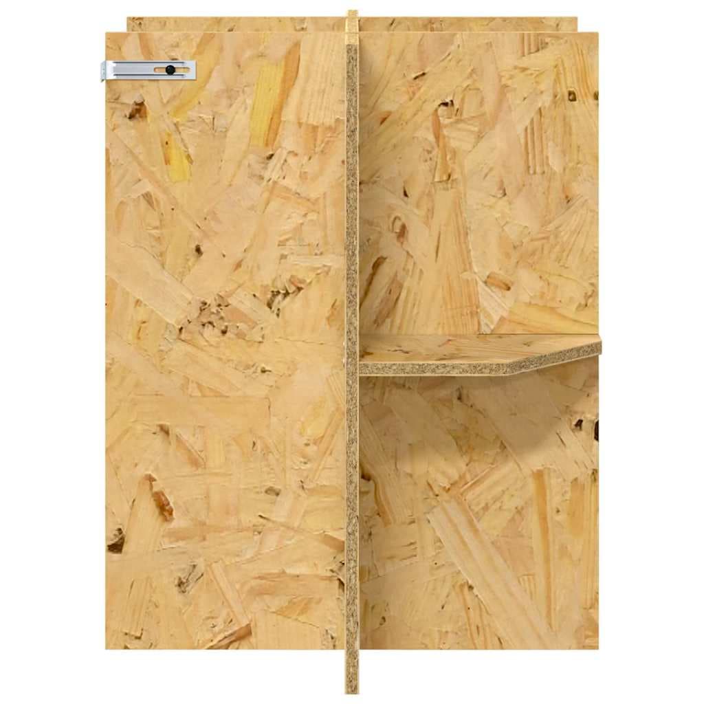 Base per Terrario con lo scaffale Marrone 40 x 40 x 50 cm OSB — miniatura 6 di 10