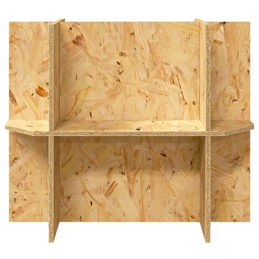 Base per Terrario con lo scaffale Marrone 60 x 30 x 50 cm OSB — miniatura 5 di 10