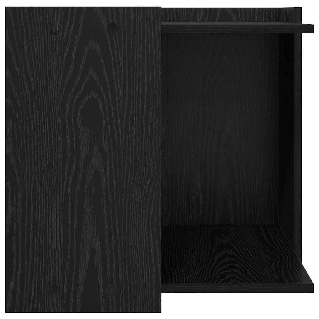 Rifugio per lettiera per gatti Rovere nero 53 x 53 x 51 cm — miniatura 5 di 10