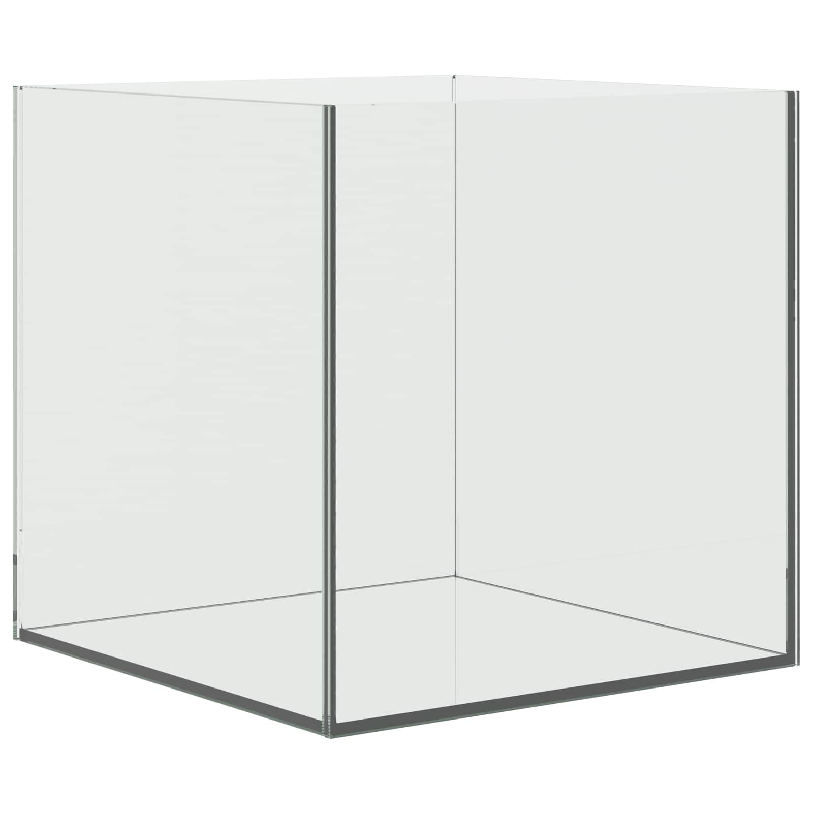 Acquario con archiviazione Trasparente 30 x 30 x 30 cm Vetro — miniatura 7 di 10
