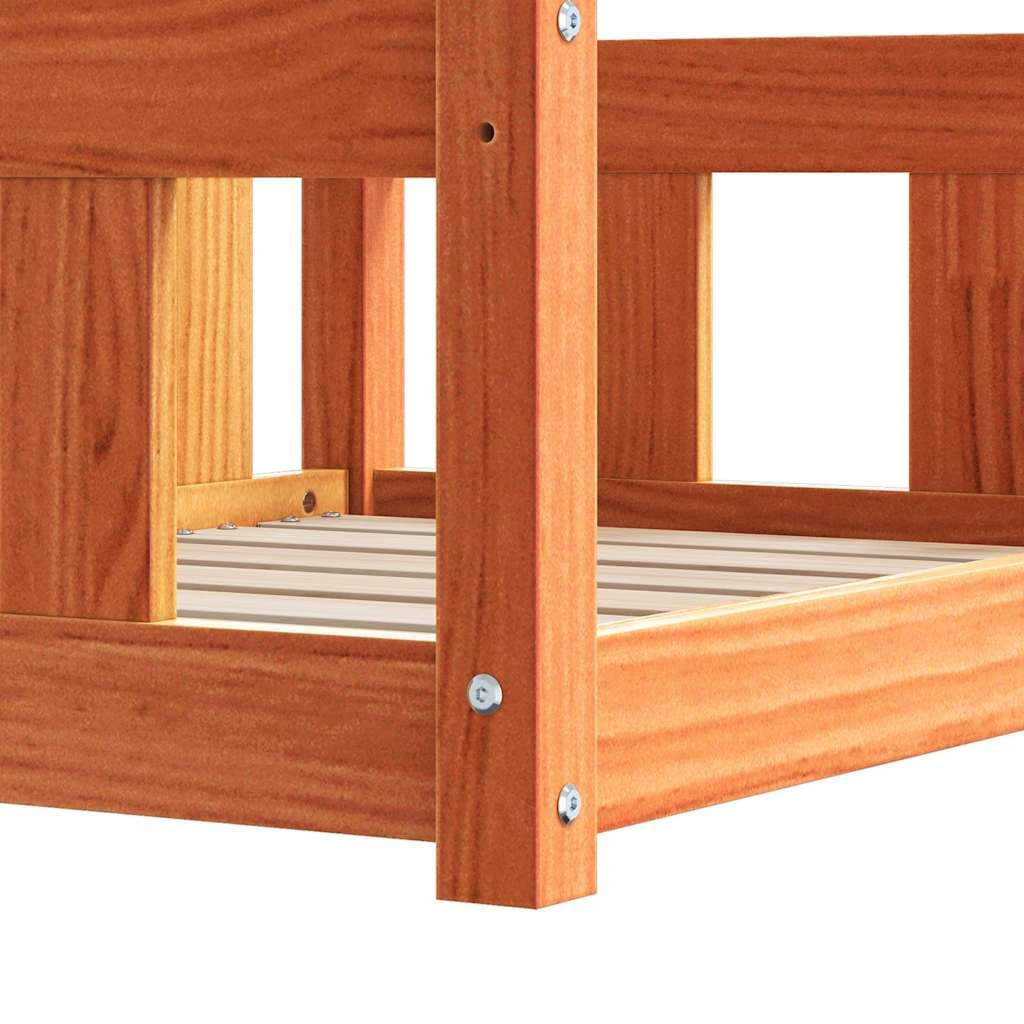 Letto per Cani 55 x 45 x 28 cm Legno Massello di Pino — foto 7 di 10