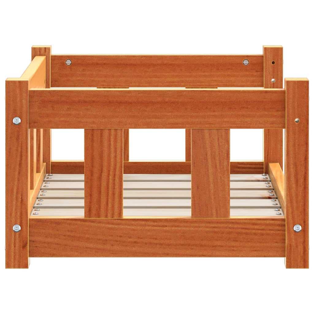Letto per Cani 55 x 45 x 28 cm Legno Massello di Pino — foto 5 di 10