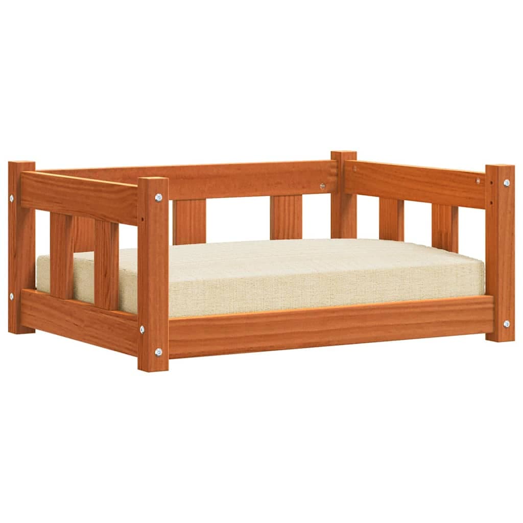 Letto per Cani Marrone cerato 65,5 x 50 x 28 cm Pino massello — foto 3 di 10