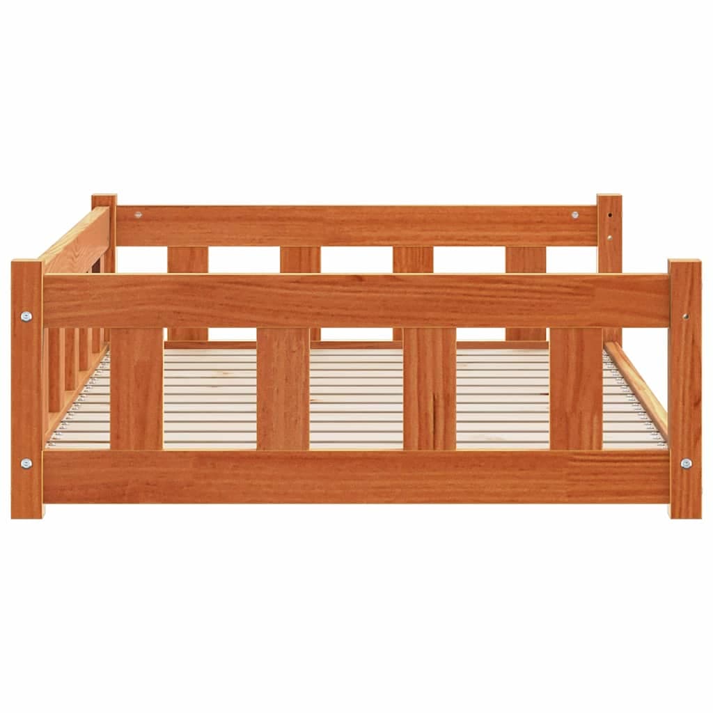 Letto per Cani 100 x 70 x 28 cm Legno Massello di Pino — foto 5 di 10