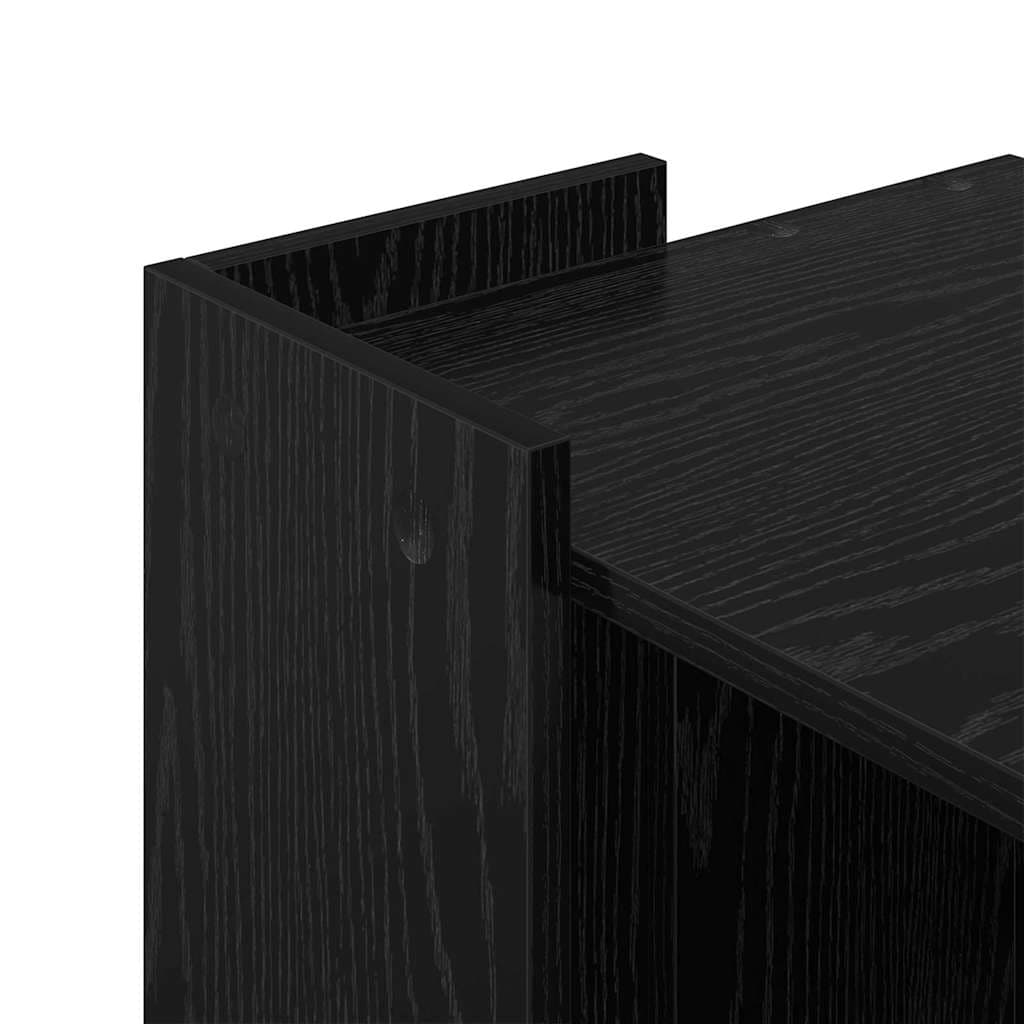 Rifugio per lettiera per gatti Rovere Nero 42 x 42 x 51 cm — miniatura 8 di 10