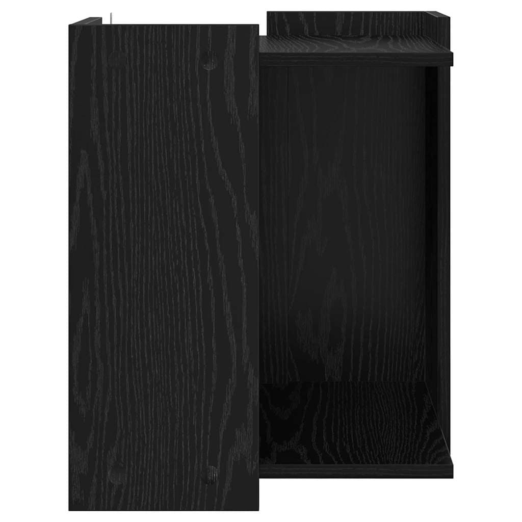 Rifugio per lettiera per gatti Rovere Nero 42 x 42 x 51 cm — miniatura 6 di 10