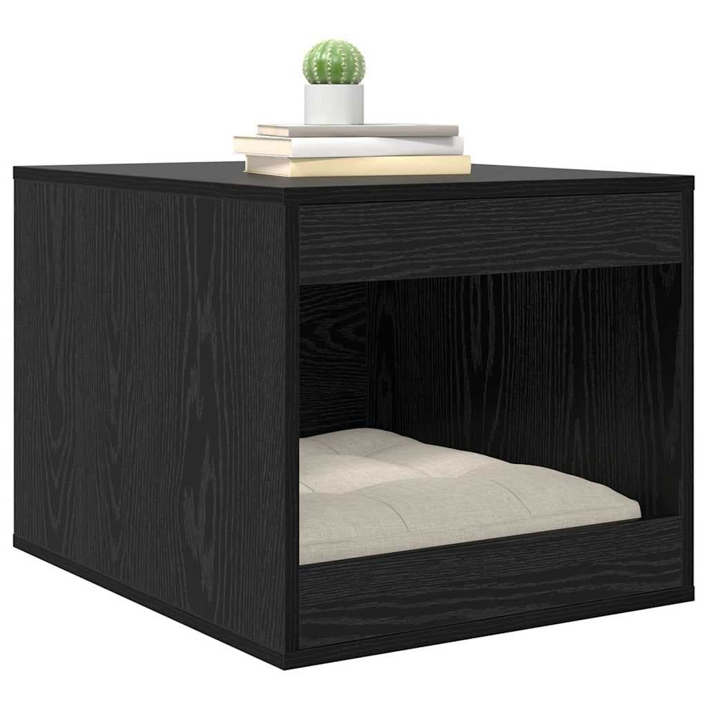 Rifugio per lettiera per gatti Rovere Nero 47 x 59 x 42 cm — foto 3 di 10