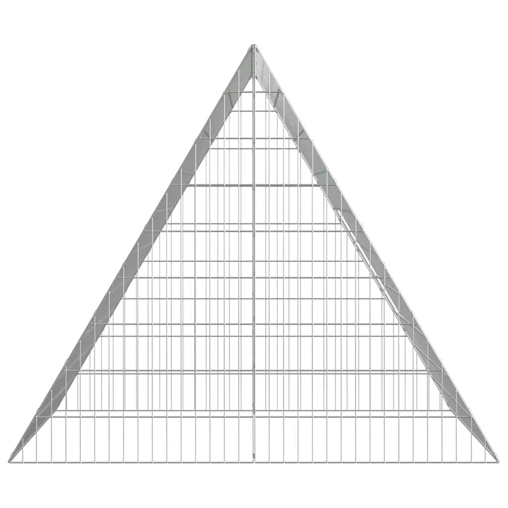 Gabbia per Conigli Argento 110 x 100 x 85 cm Acciaio zincato — miniatura 7 di 10
