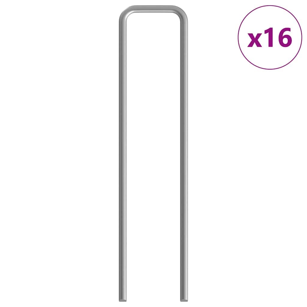 Gabbia per Conigli Argento 400 x 78 x 78 cm Acciaio zincato — miniatura 3 di 12