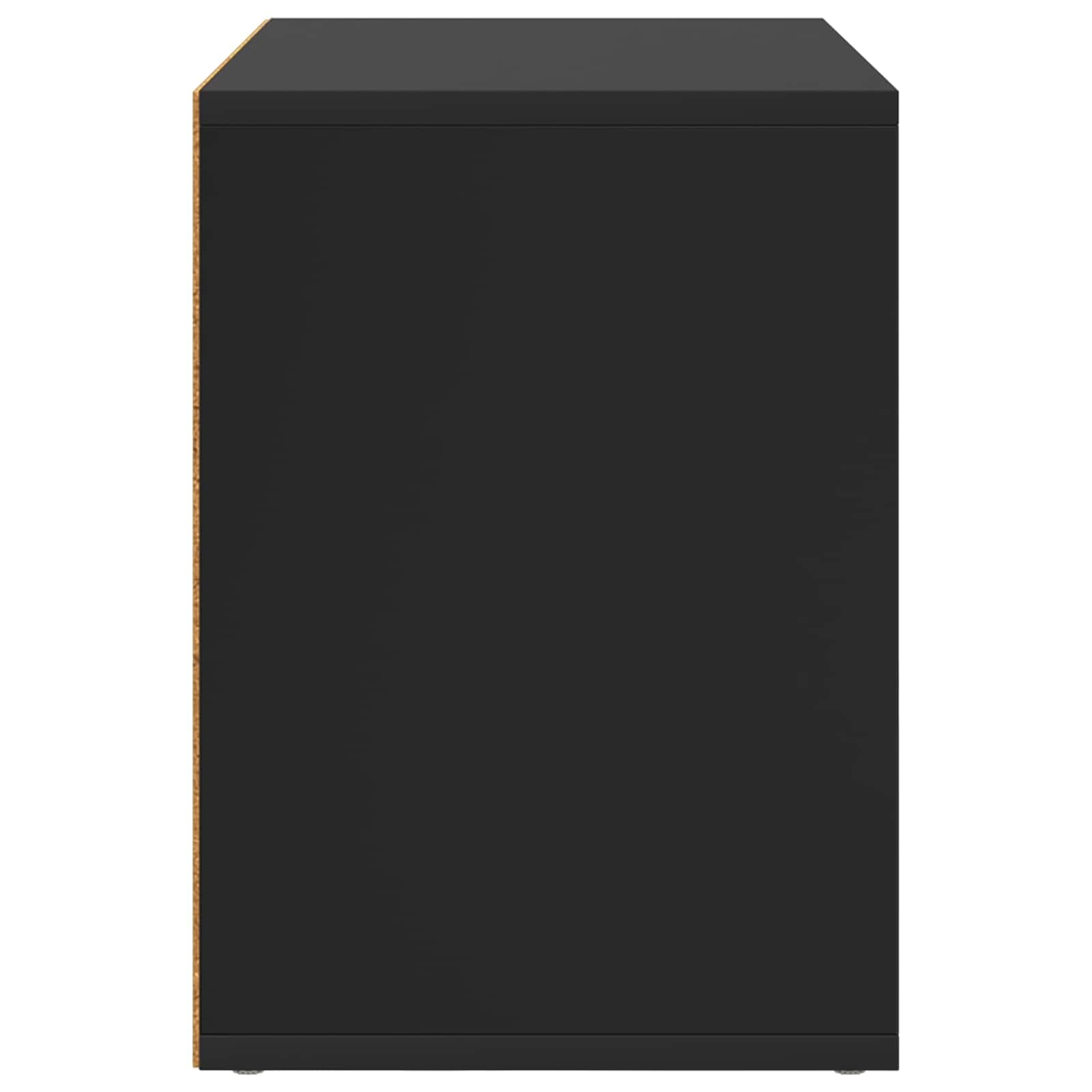 Casa per Gatti Nero 51 x 30 x 42,5 cm Legno ingegnerizzato — miniatura 6 di 10