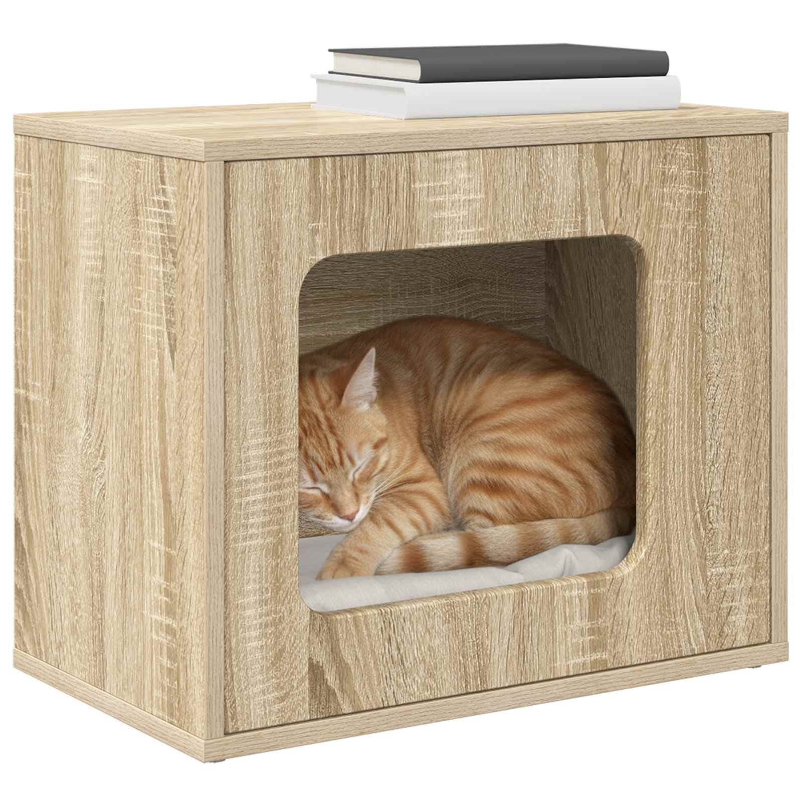 Casa per Gatti Sonoma 51 x 30 x 42,5 cm Legno ingegnerizzato — miniatura 3 di 10