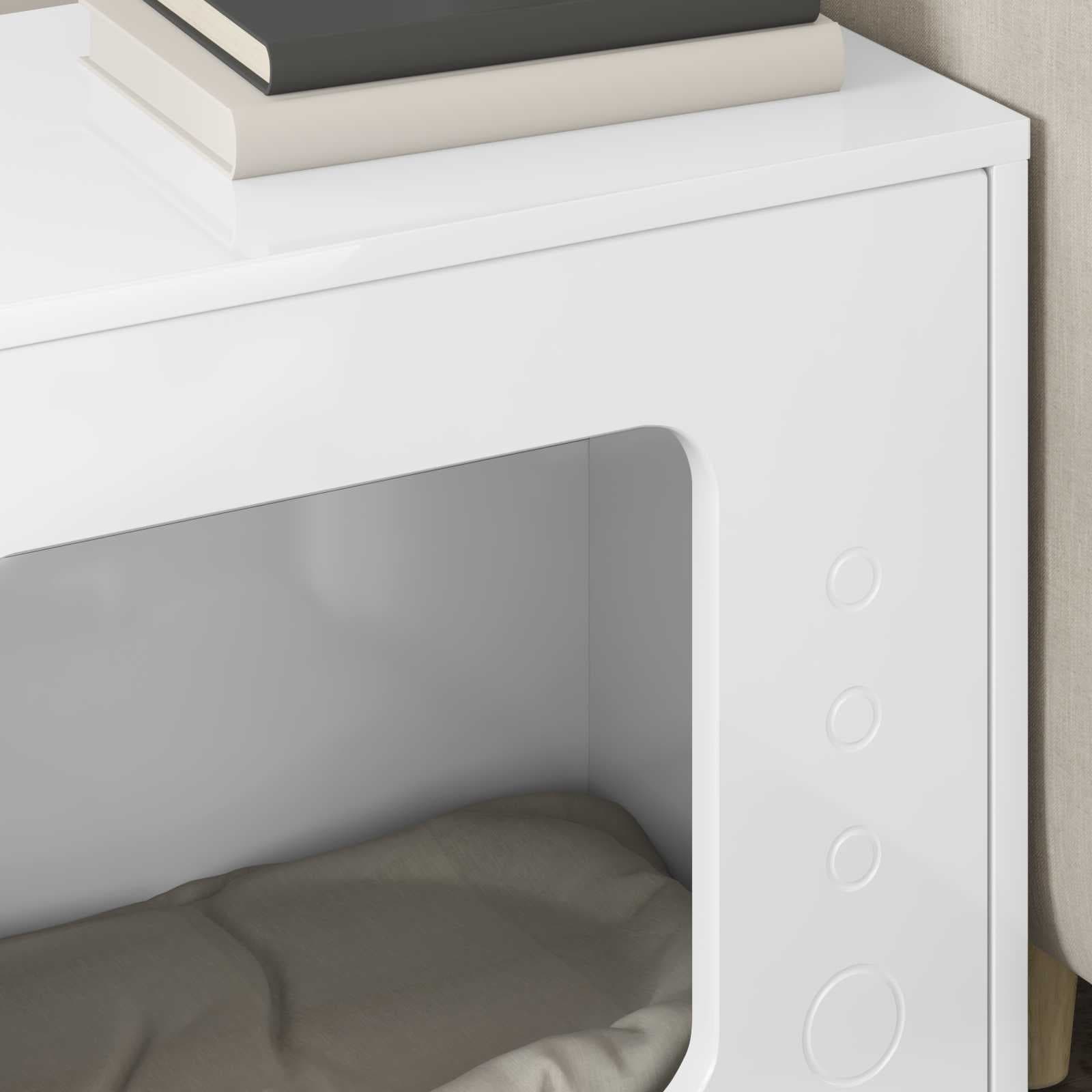Casa per Gatti Bianco Lucido 51 x 30 x 42,5 cm — miniatura 4 di 10