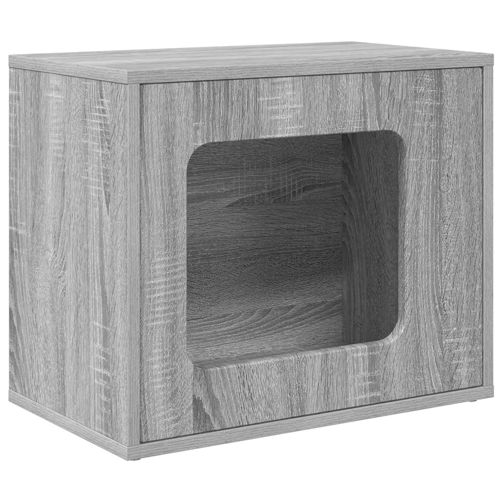 Casa per Gatti Grigio Sonoma 51 x 30 x 42,5 cm — miniatura 2 di 10