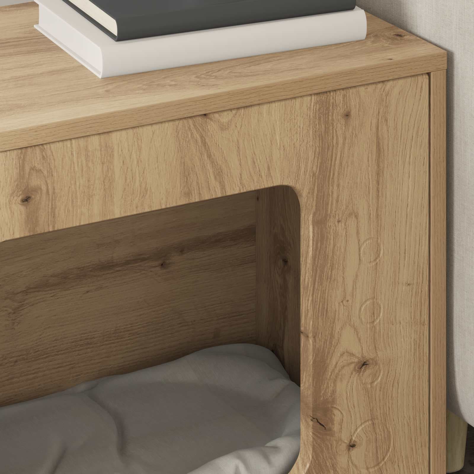 Casa per Gatti Rovere Artigianale 51 x 30 x 42,5 cm — miniatura 4 di 10