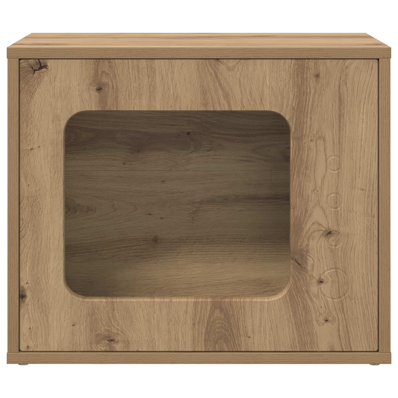 Casa per Gatti Rovere Artigianale 51 x 30 x 42,5 cm — miniatura 5 di 10